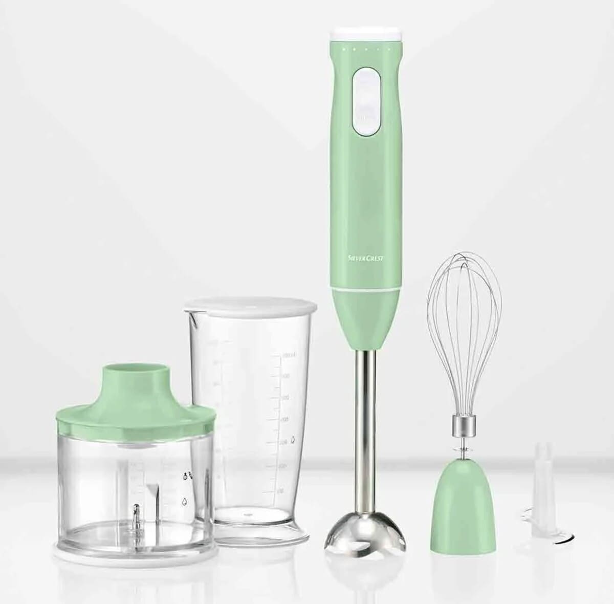 Batidora de brazo de 600 W con accesorios Silver Crest