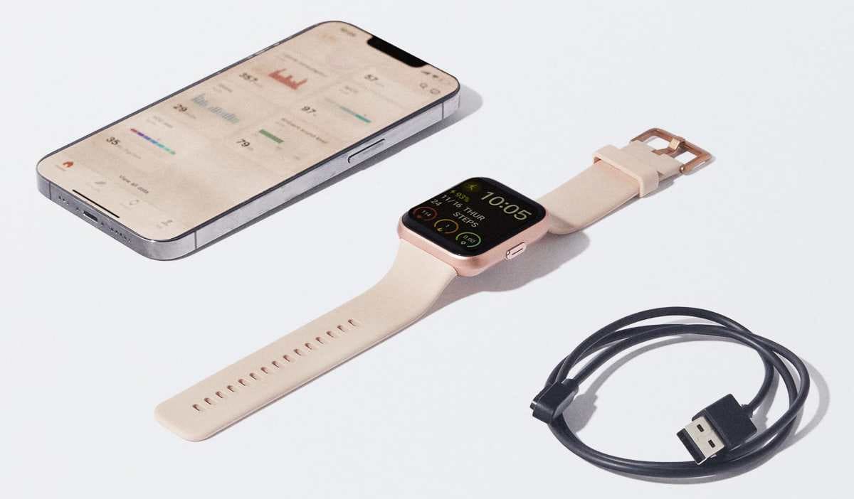 Smartwatch con correa de silicona de Parfois