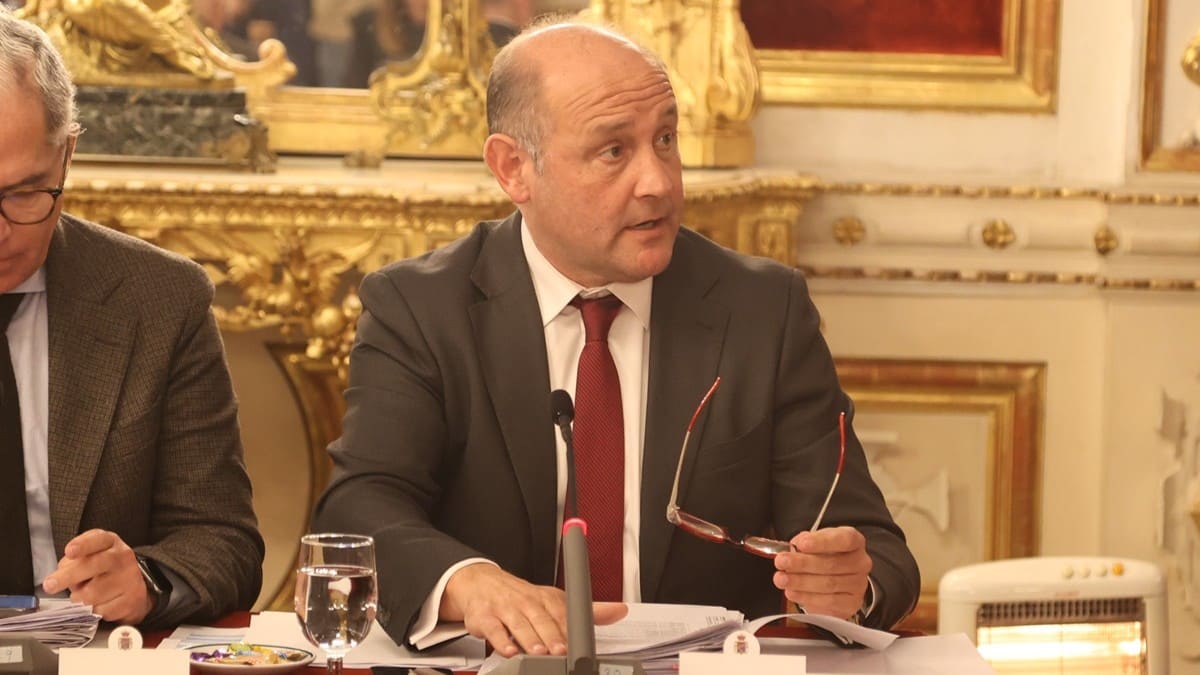 El diputado Juancho Ortiz, durante una de sus intervenciones | Cristo García