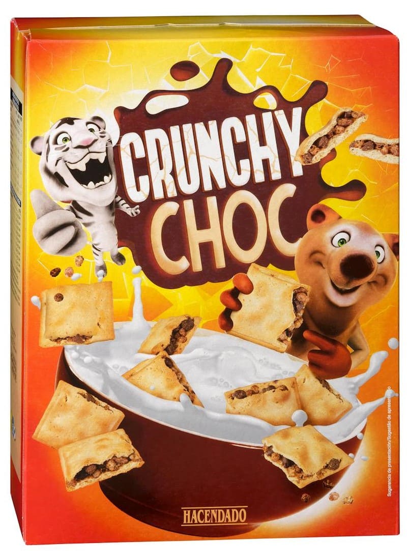 Galletas Crunchy Choc Hacendado