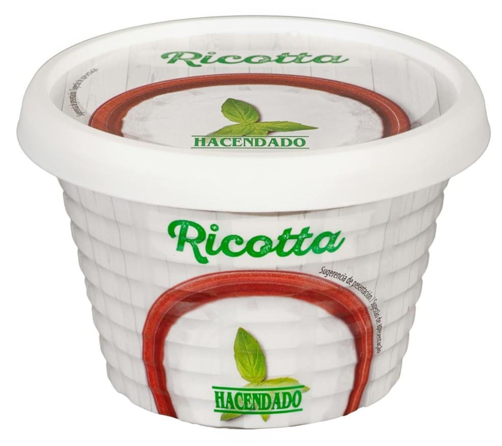 Queso ricotta mezcla Hacendado