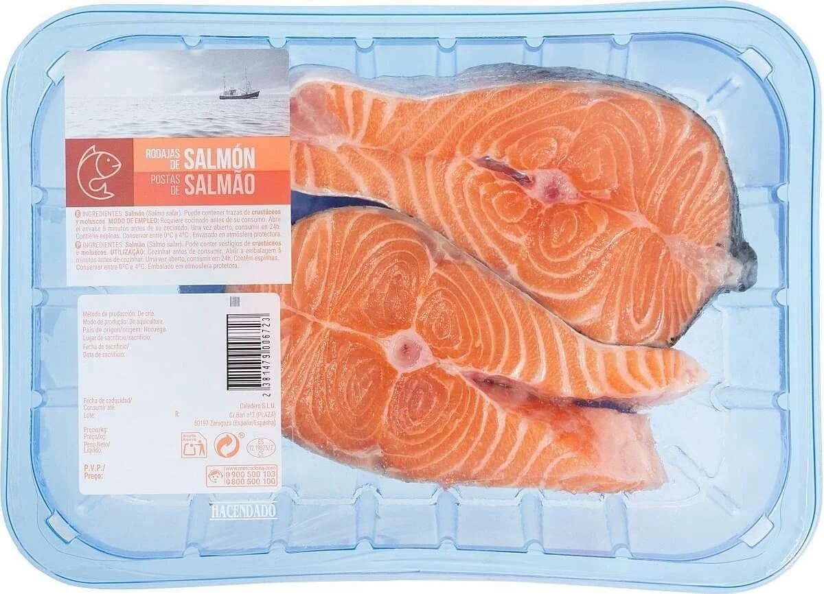 Rodajas de Salmón Hacendado
