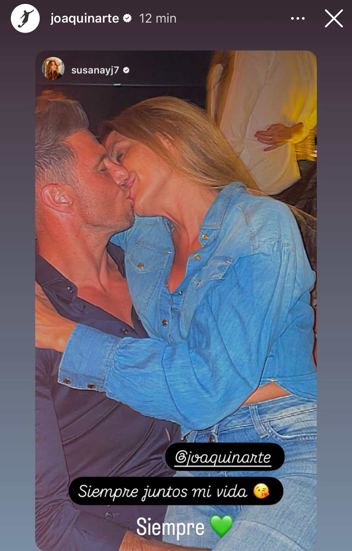 Joaquín y Susana acallan los rumores con esta foto de Instagram | @joaquinarte