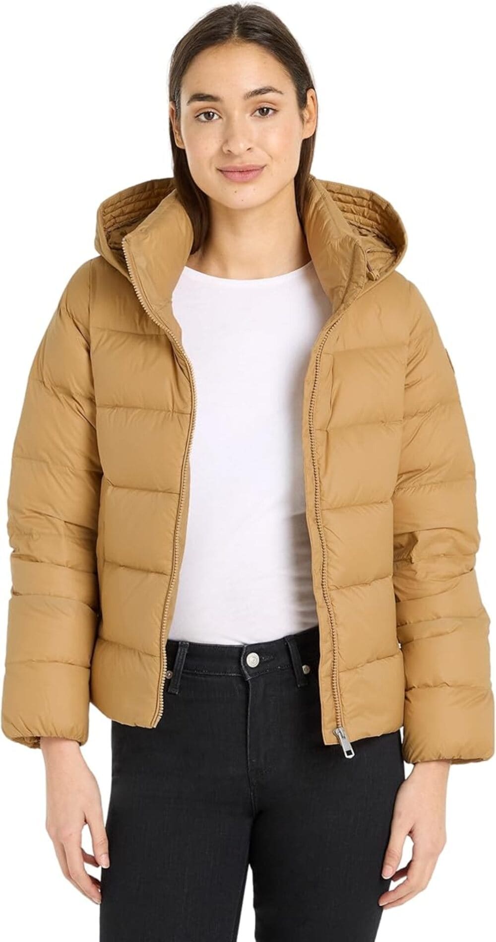 Tommy Hilfiger Cazadora Acolchada Mujer Down Casual Jacket con Capucha