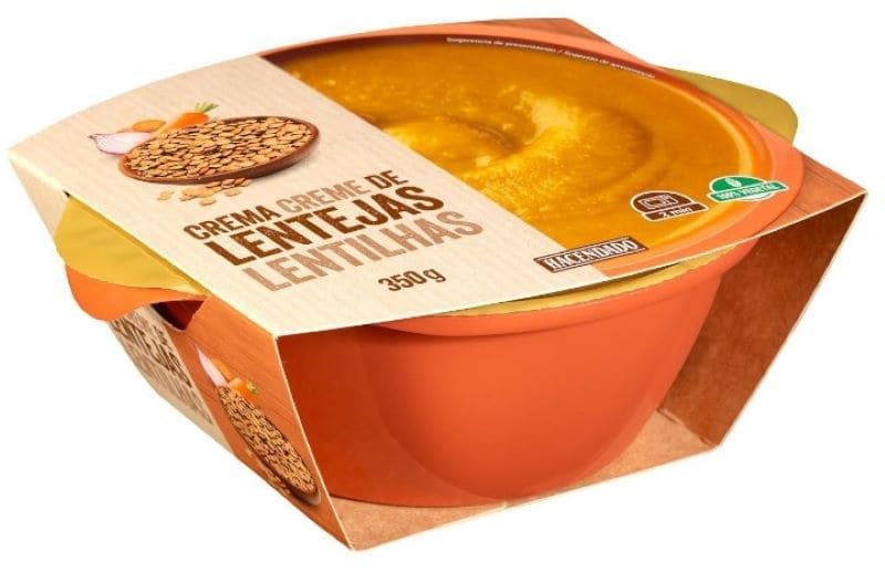 Crema de lentejas Hacendado
