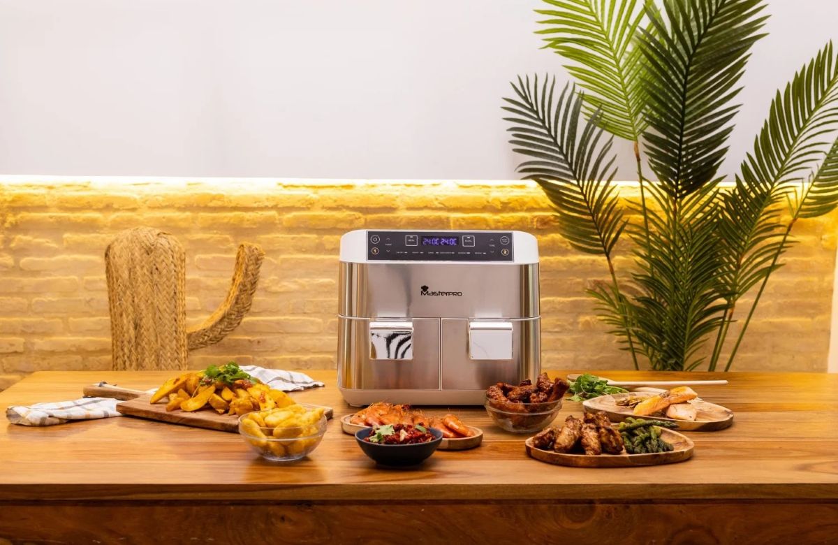 Freidora de aire XL Masterpro Power Duo de Carrefour