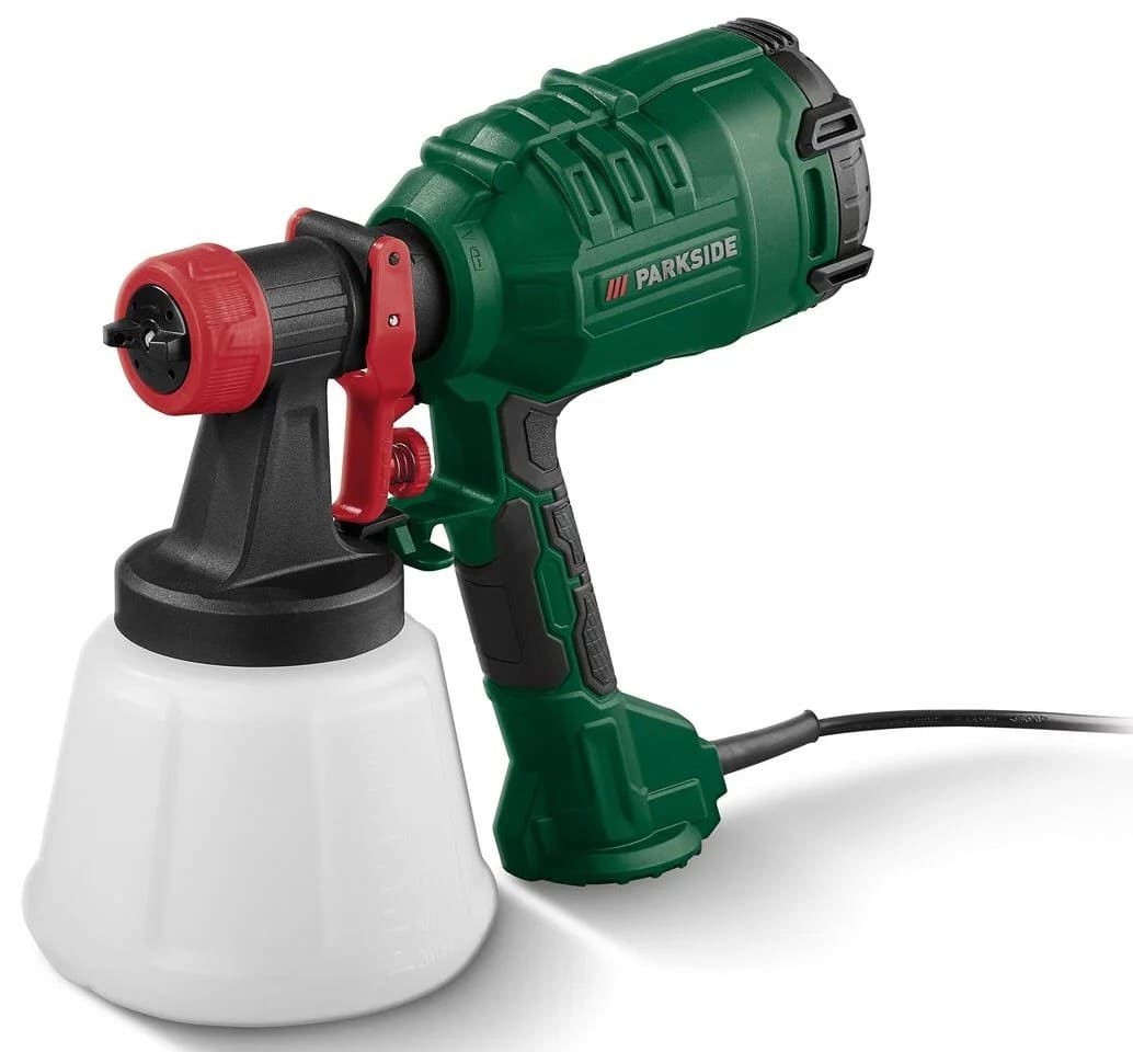 Pistola pulverizadora de pintura Parkside