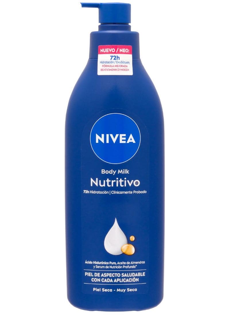 Leche corporal nutritiva de Nivea