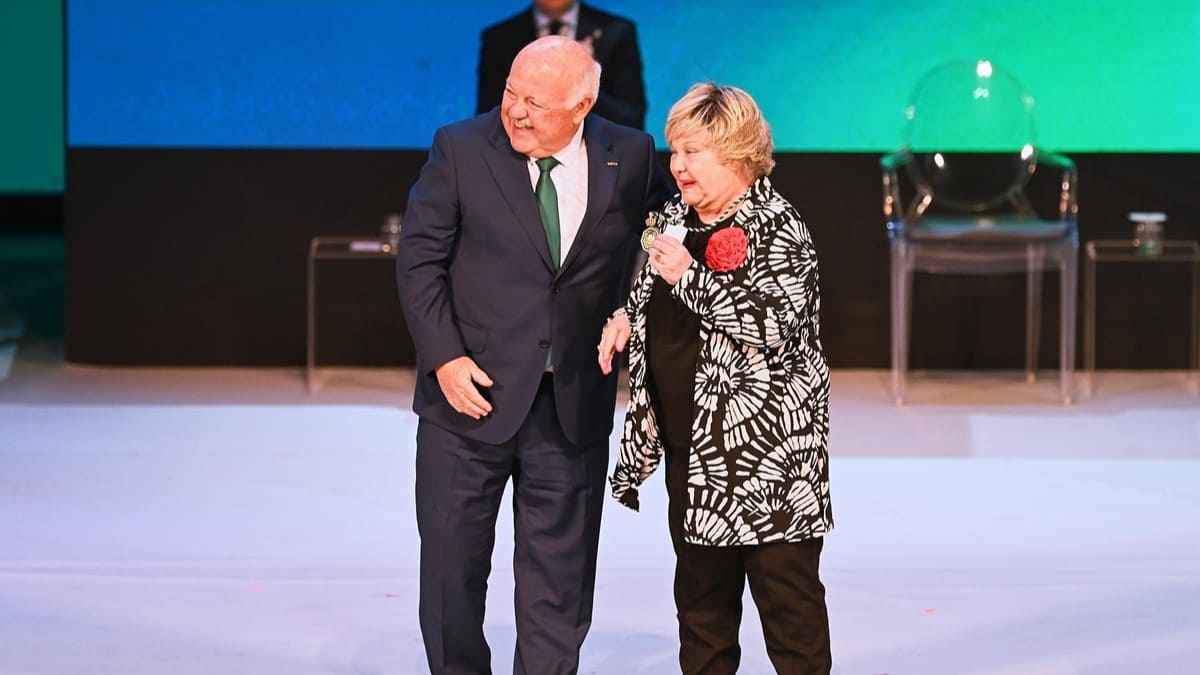 Karina protagonizó uno de los momentos más entrañables del acto | Salvador López Medina