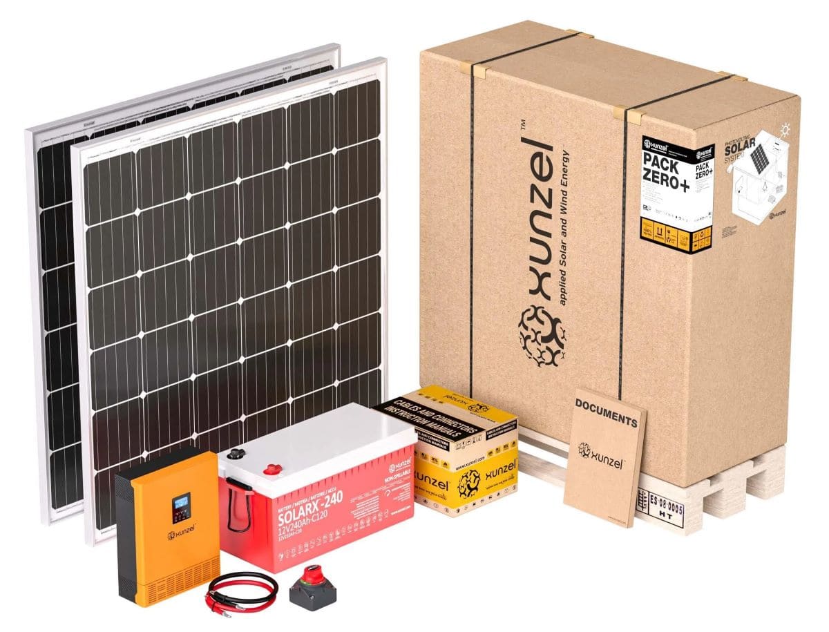 Kit Solar PACK ZERO+XUNZEL1090IXS