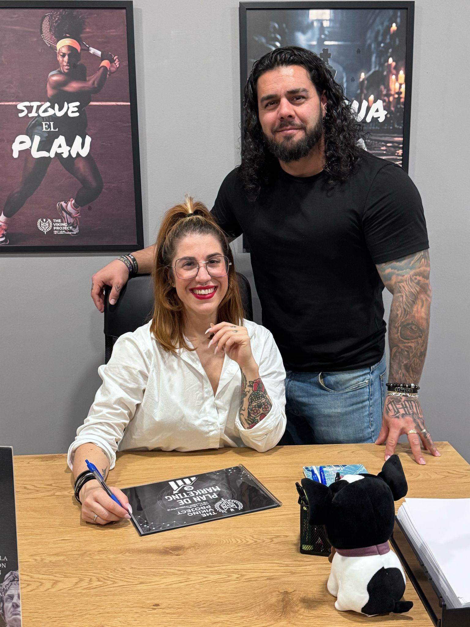 Alberto Ocaña y Estefanía Muñoz