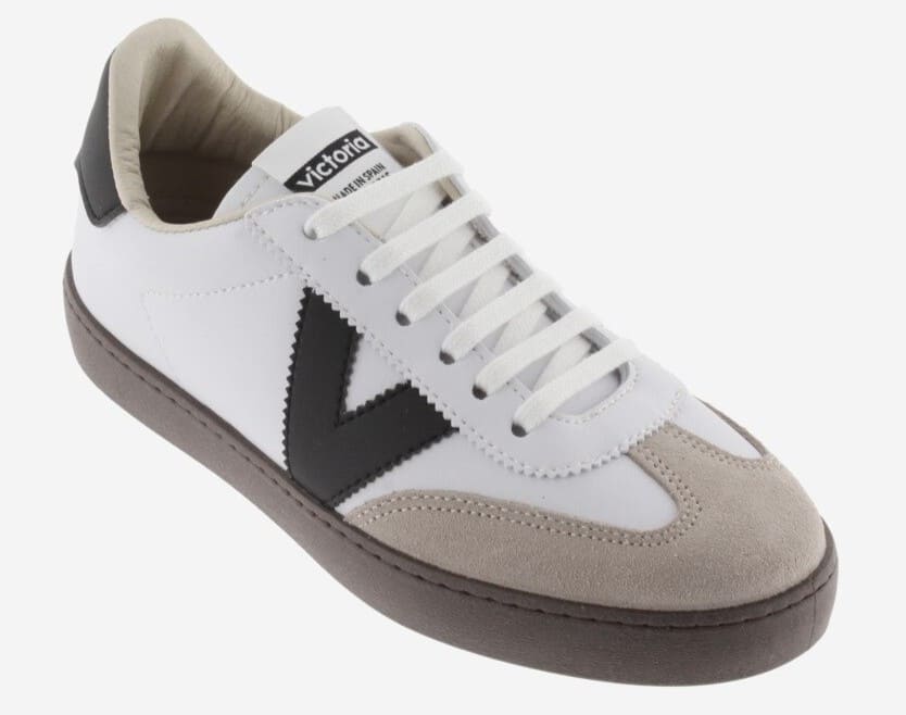 Victoria Zapatillas deportivas unisex ciclista con piezas en contraste y puntera de serraje