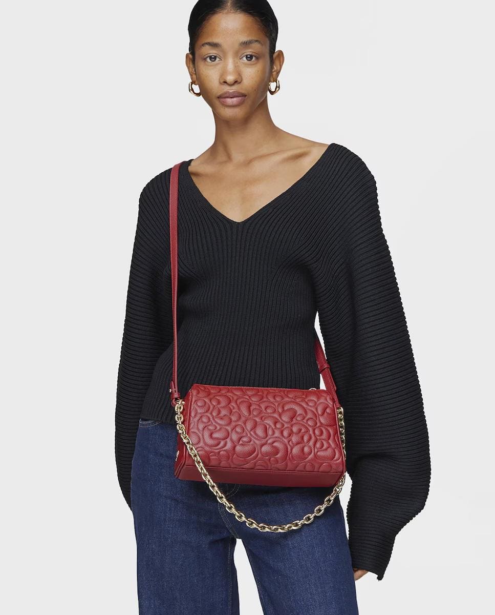 Bolso de hombro Greta grande transformable