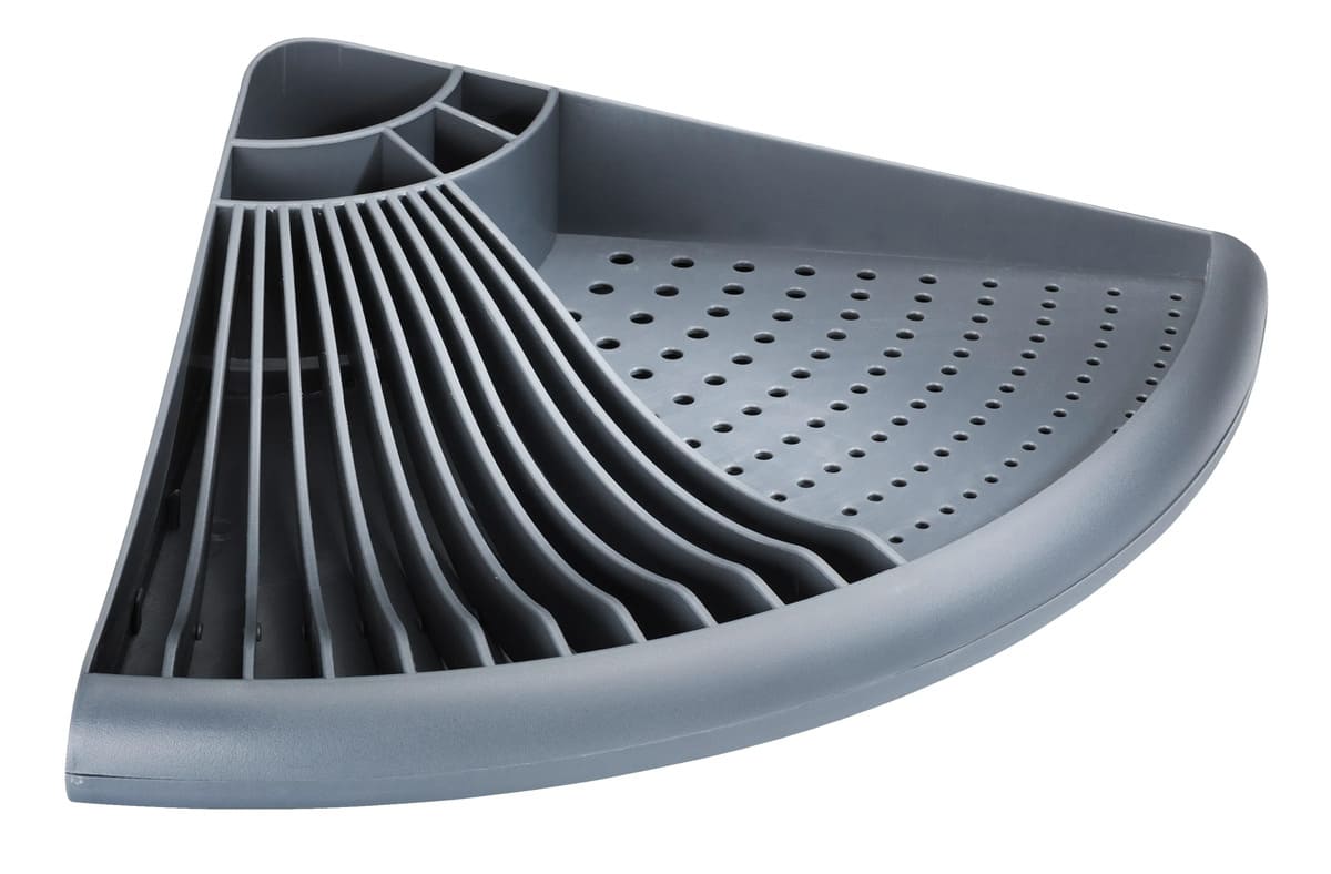 Escurreplatos de polipropileno para esquinas