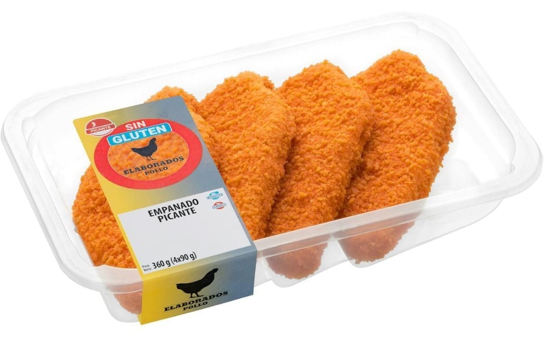 Empanados de pollo picantes sin gluten