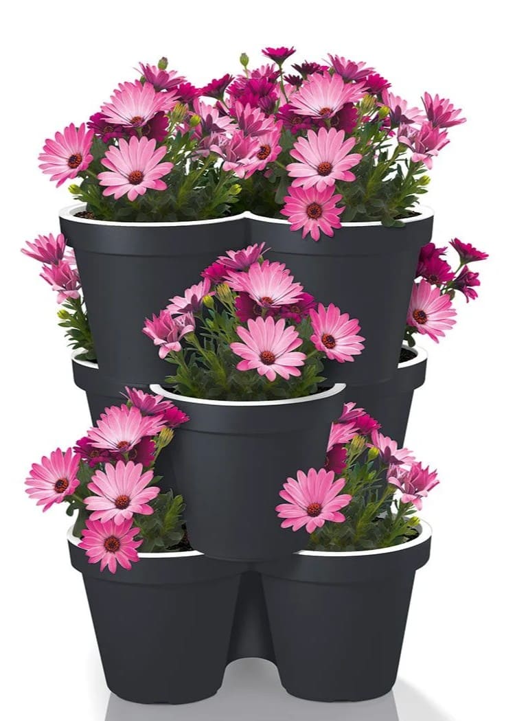 Maceteros triples apilables Parkside