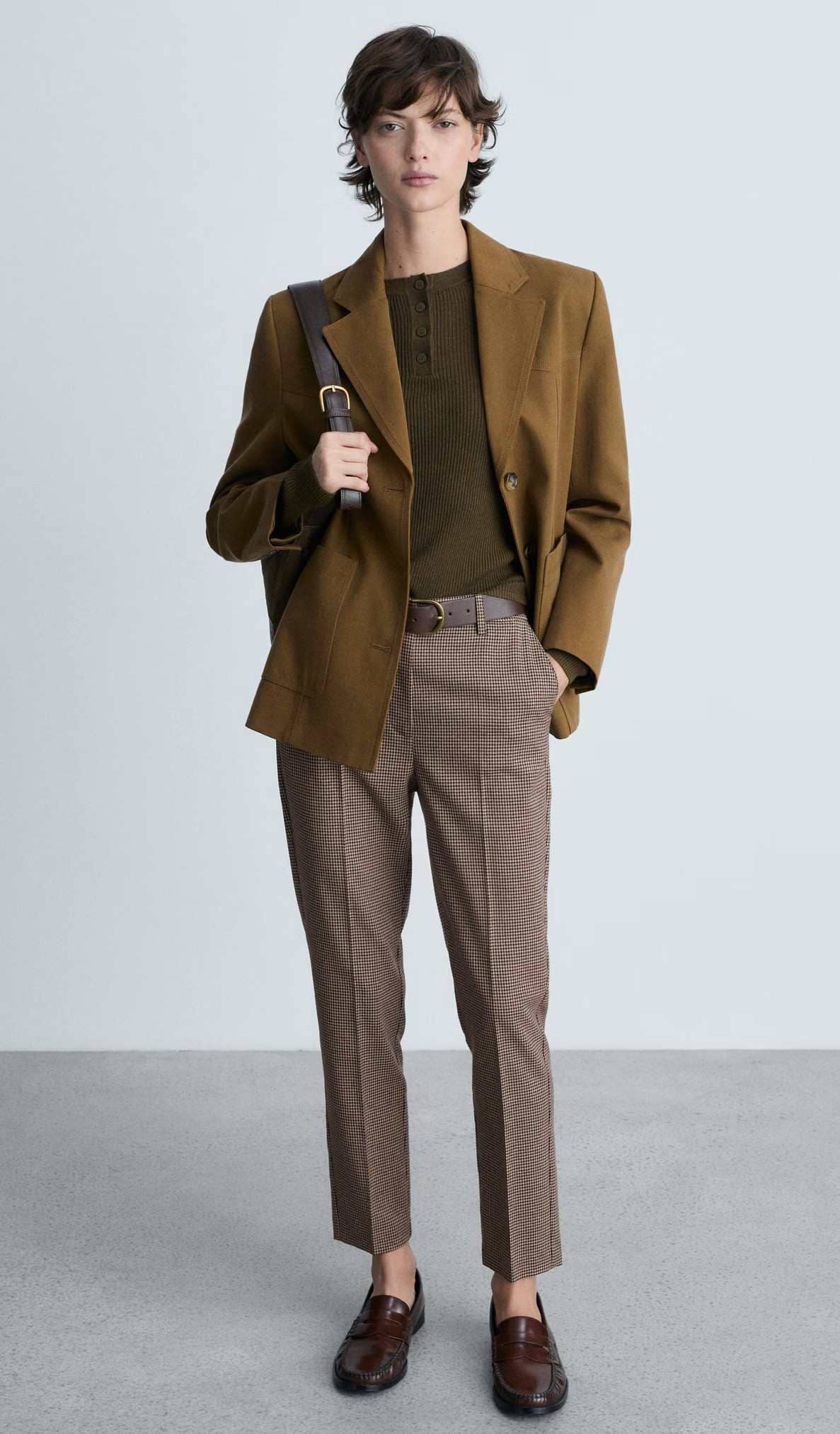 Pantalón skinny crop de Mango