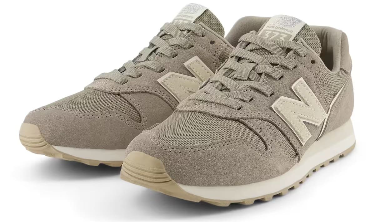 Las nuevas zapatillas deportivas casual New Balance 373 de color gris en Decathlon