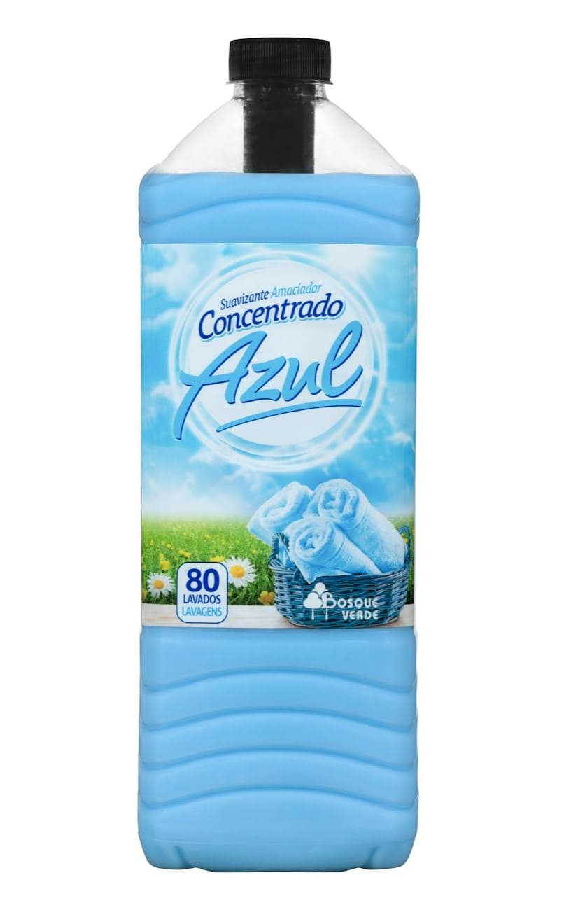 Suavizante ropa Azul Bosque Verde concentrado