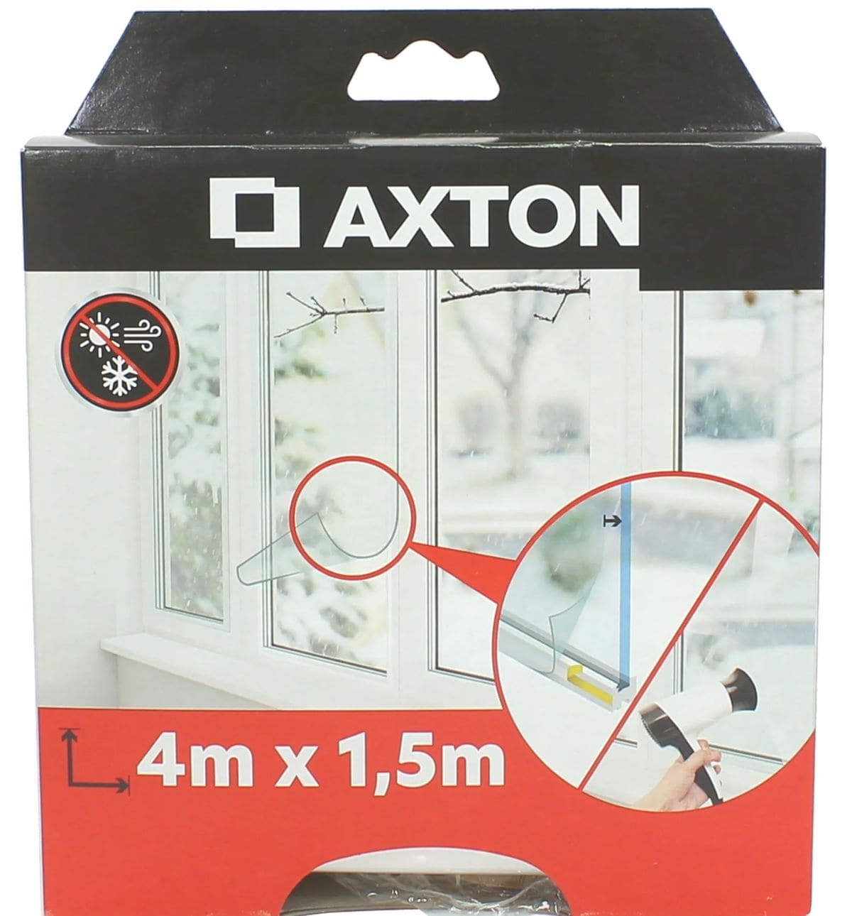 Película para el aislamiento de ventana AXTON