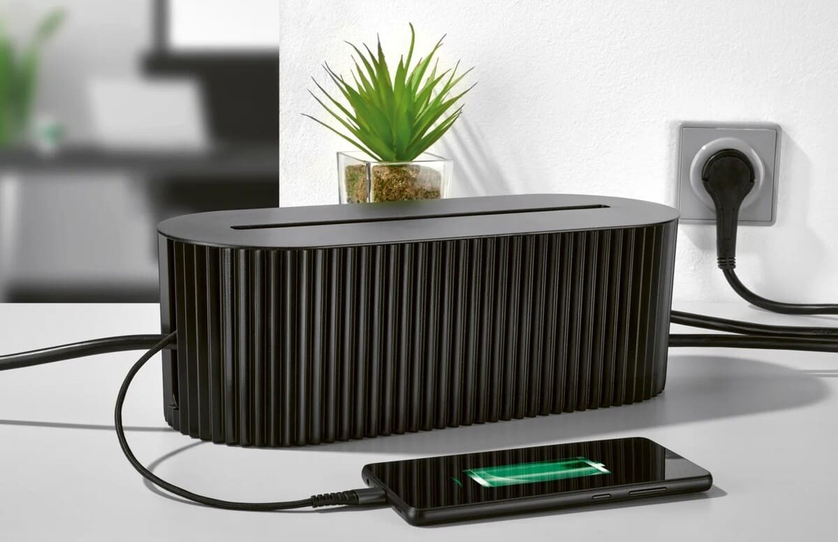 Organizador para cables Silver Crest