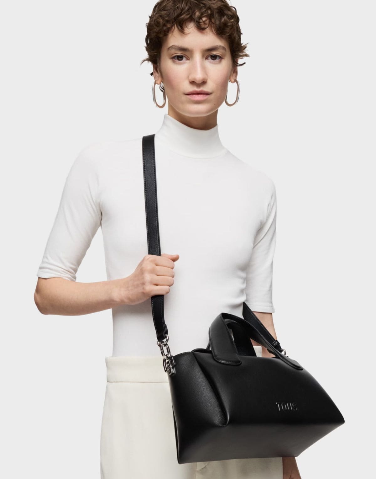 City mediano negro TOUS Bloom