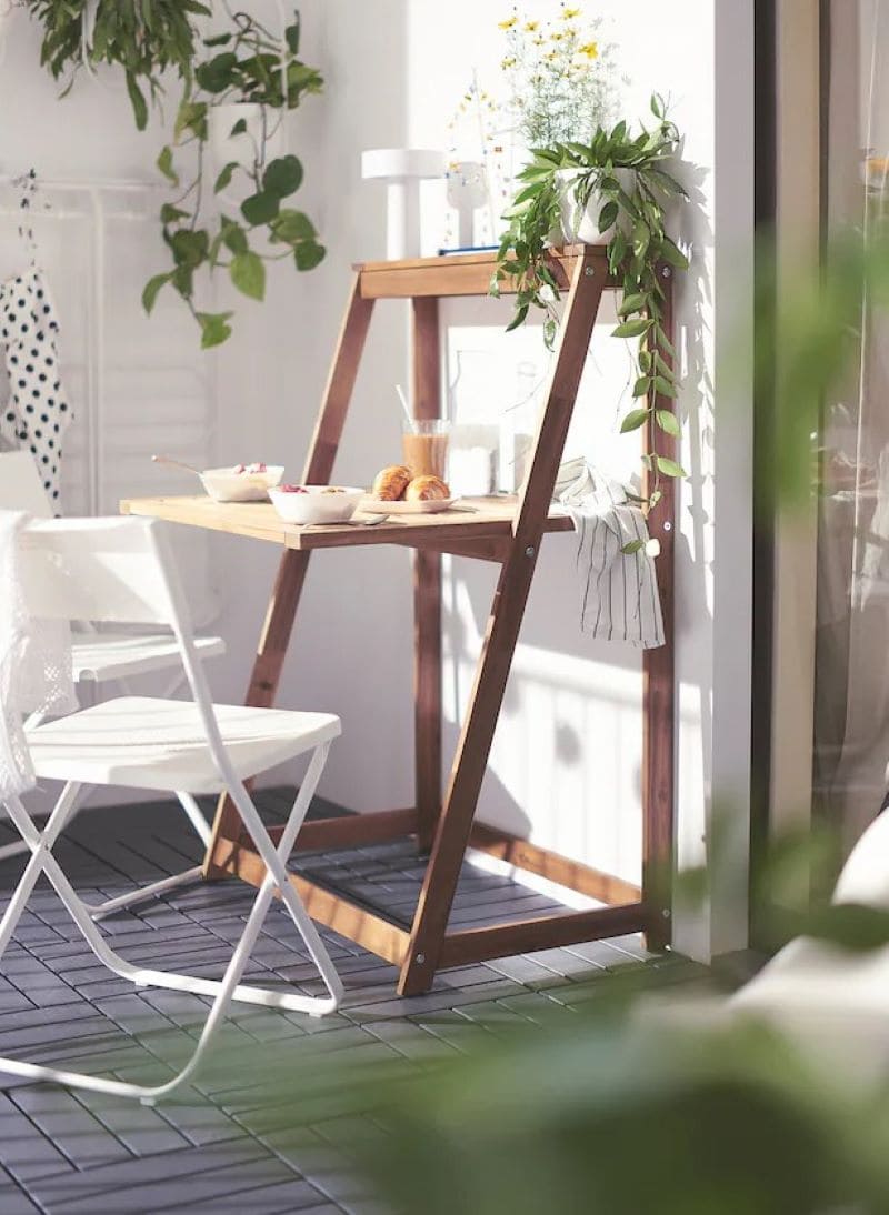 Mesa plegable DJUPÖN