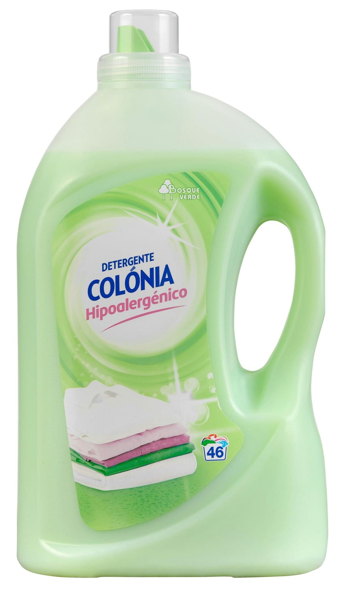 Detergente ropa Colonia Hipoalergénico Bosque Verde líquido