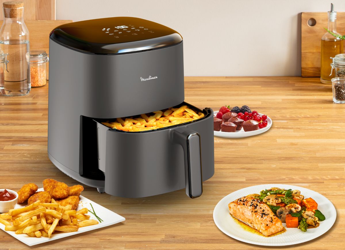 Freidora de aire Moulinex Easy Fry Max 5L de MediaMarkt