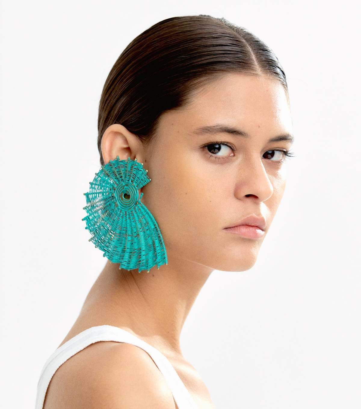 Pendientes concha espiral de Parfois