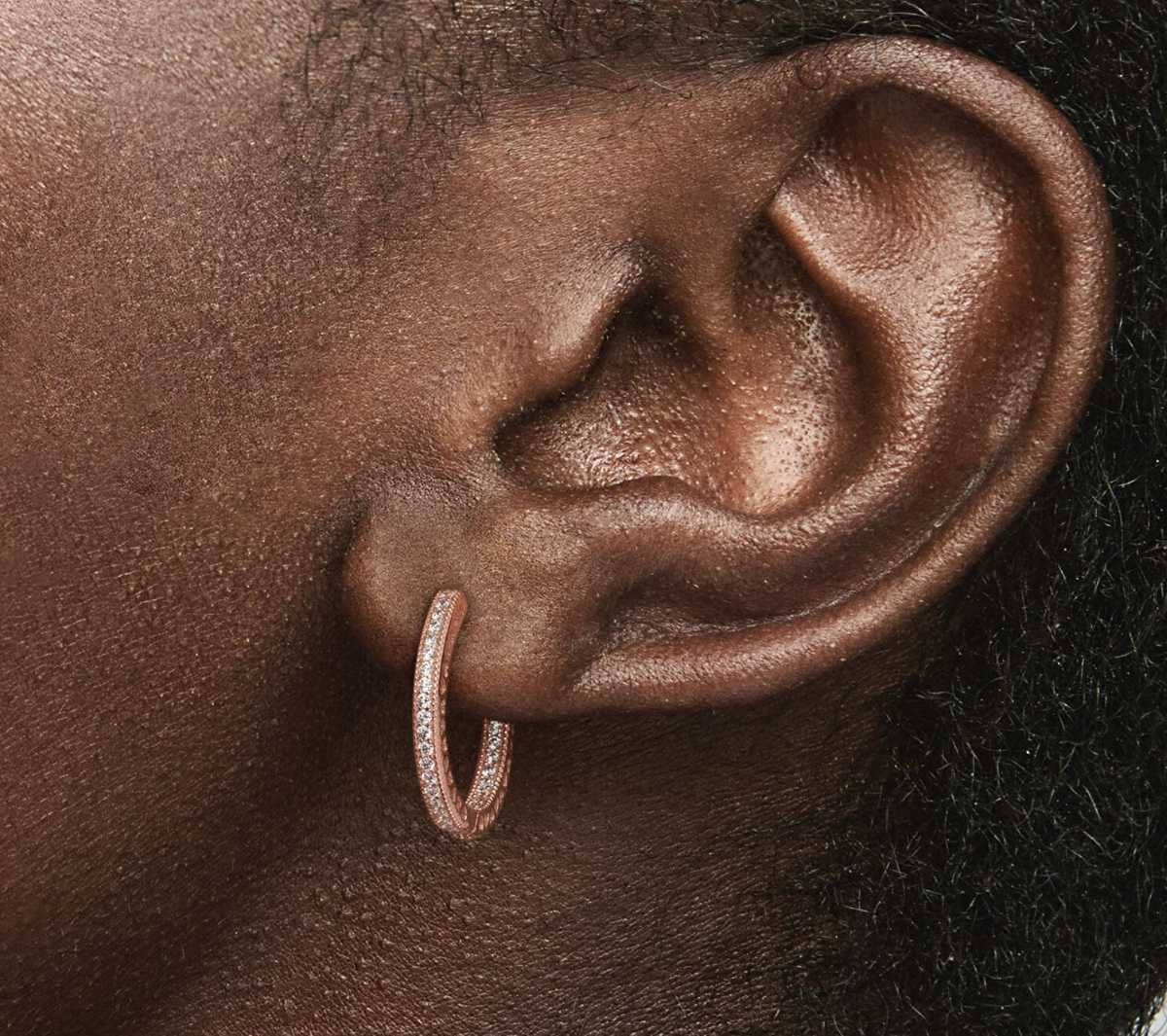 Pendientes de aro Corazones de Pandora