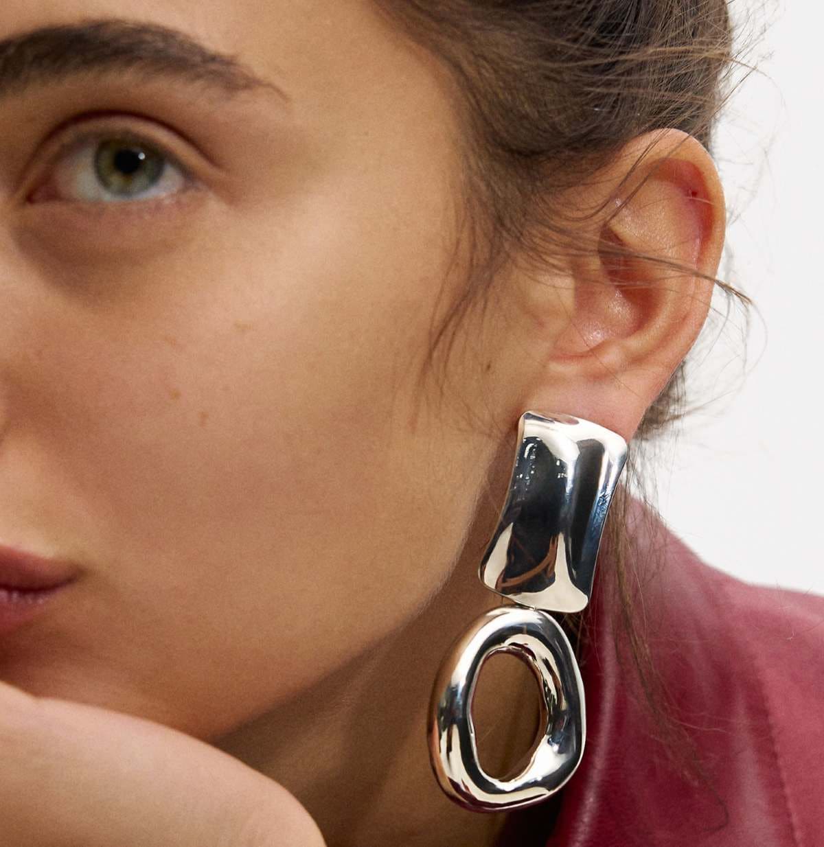 Pendientes largos geométricos de Parfois