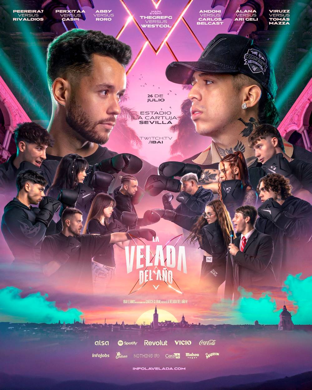 La Velada del Año en el Estadio de la Cartuja de Sevilla