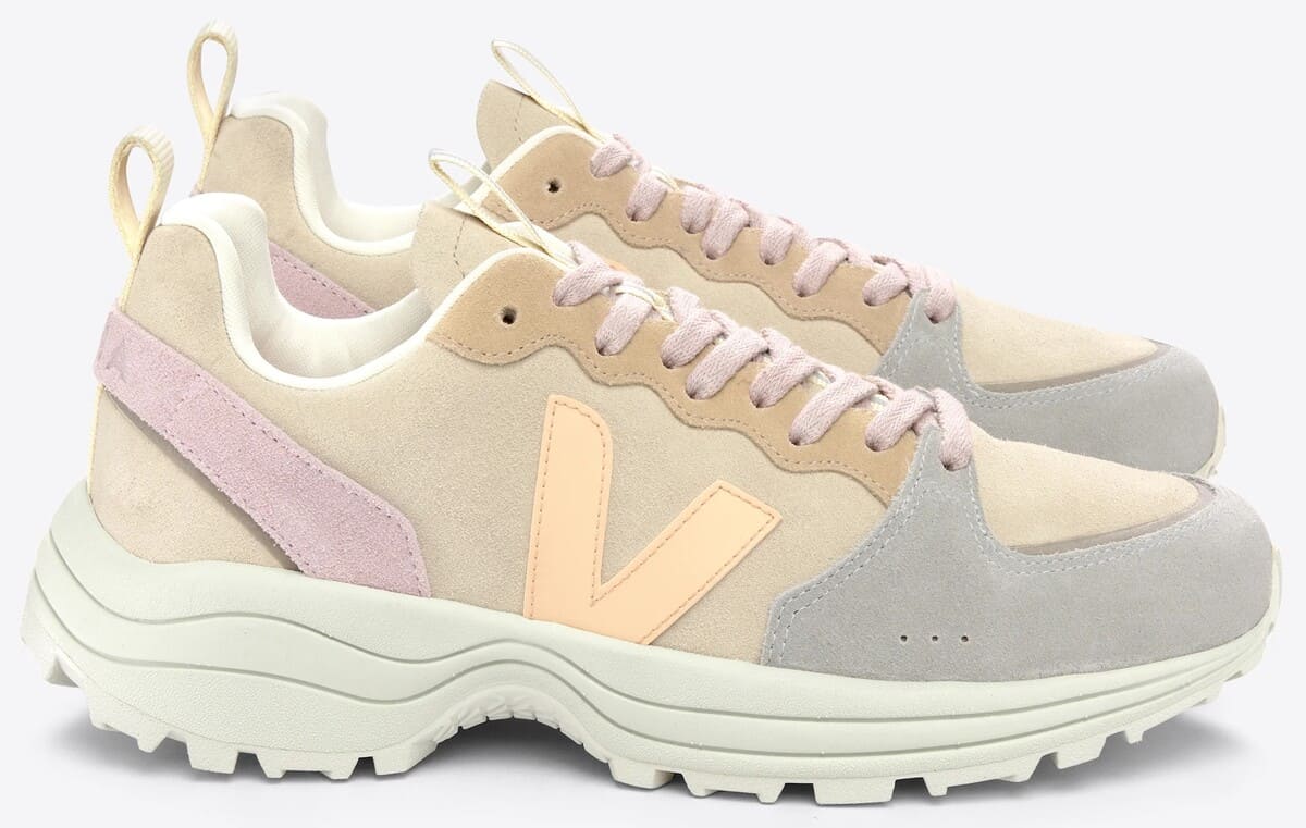 Venturi Suede Almond Peach Multico