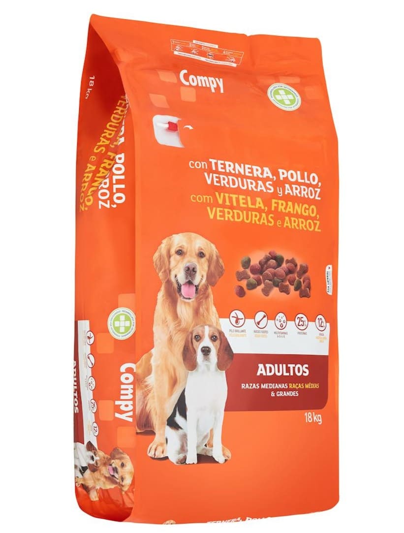 Comida para perro adulto Compy