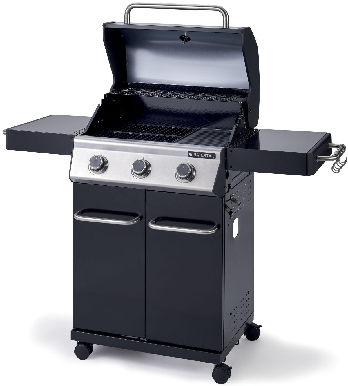 Barbacoa de gas NATERIAL 3B Kenton de Leroy Merlin