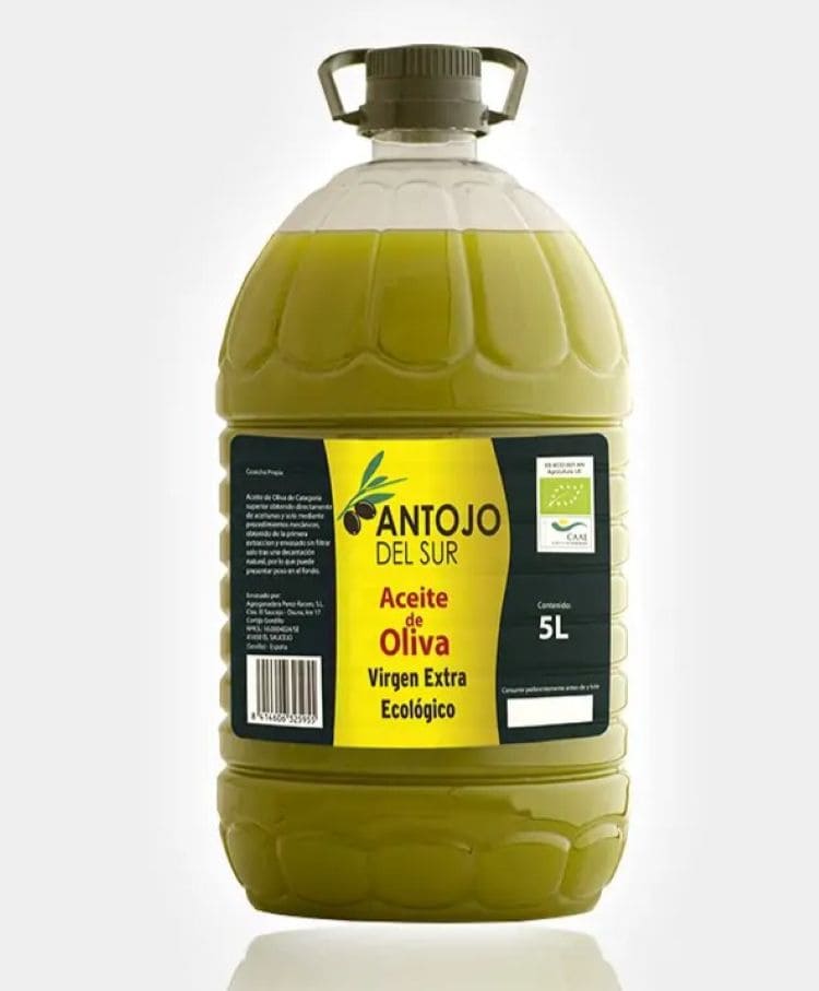 Aceite de Oliva Virgen Extra Ecológico Antojo del Sur