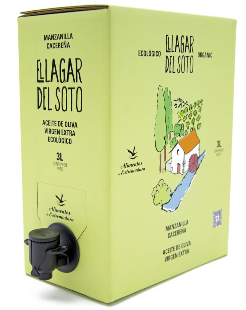 Aceite de Oliva Virgen Extra Ecológico El Lagar del Soto