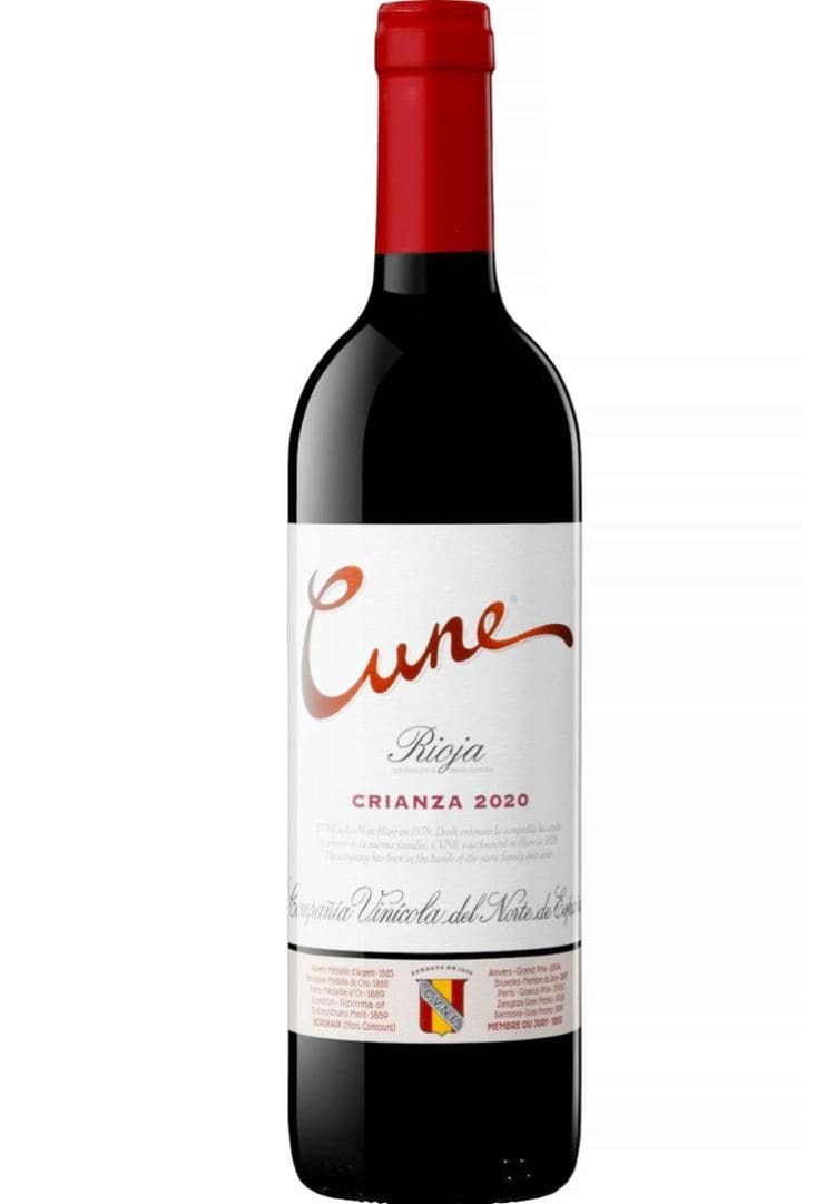 Vino tinto D.O Rioja Cune