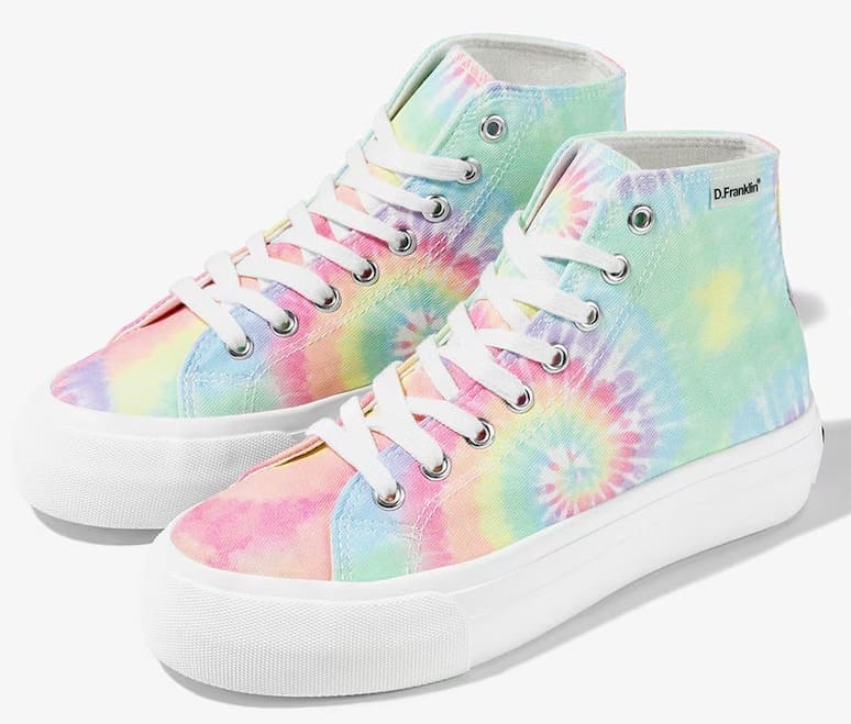 Las zapatillas altas para mujer con estampado Tie Dye de D.Franklin en El Corte Inglés