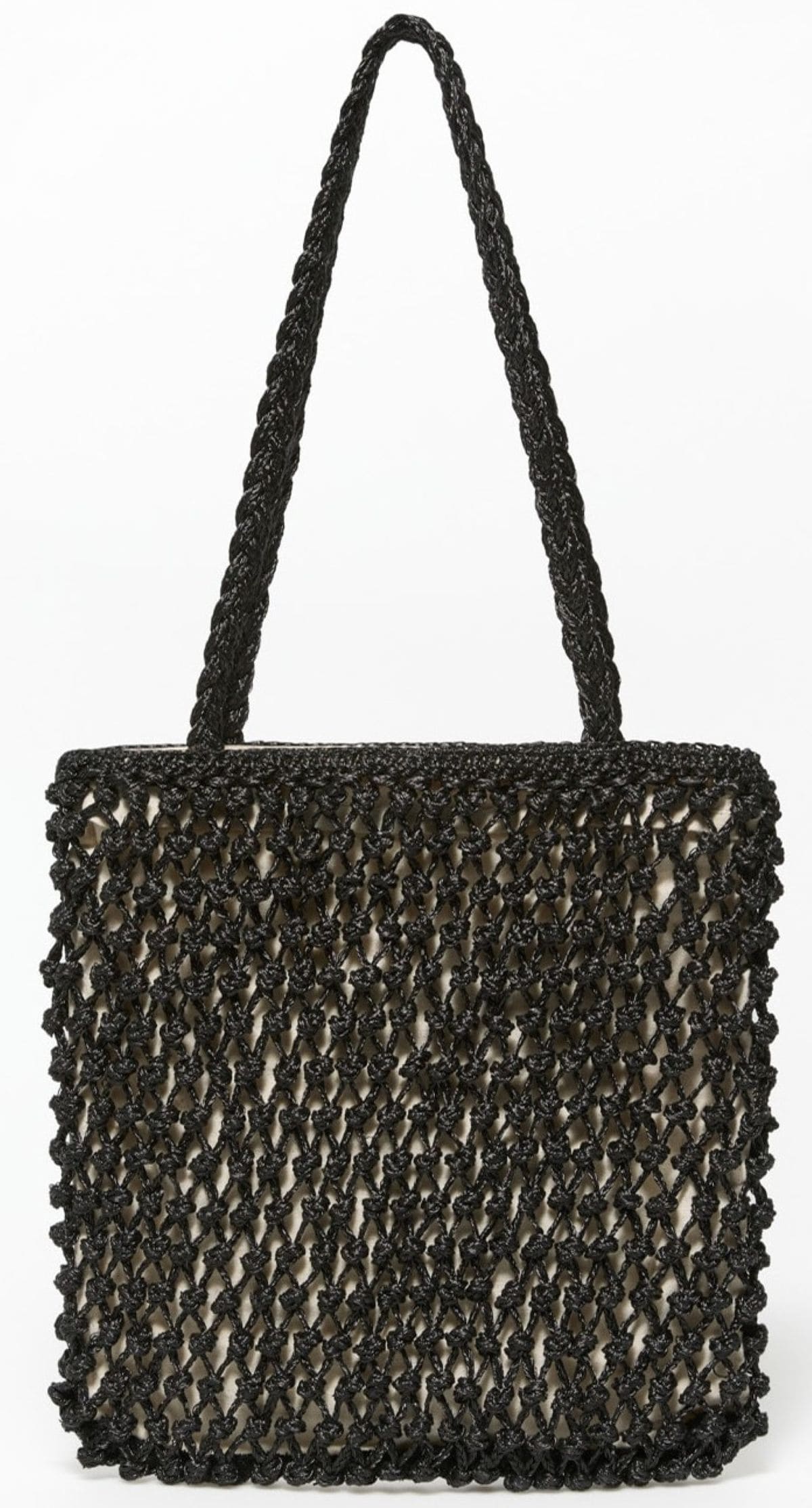 Bolso de estilo rústico nudos trenzados de Sfera