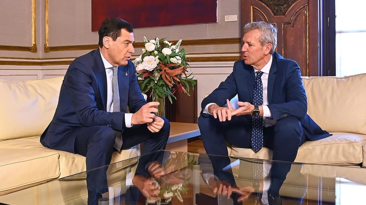 Moreno y Rueda intercambiando impresiones | Salvador López Medina