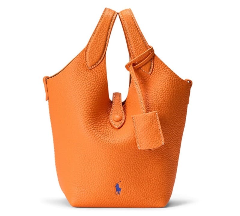 Bandolera de piel con caballo Polo Ralph Lauren