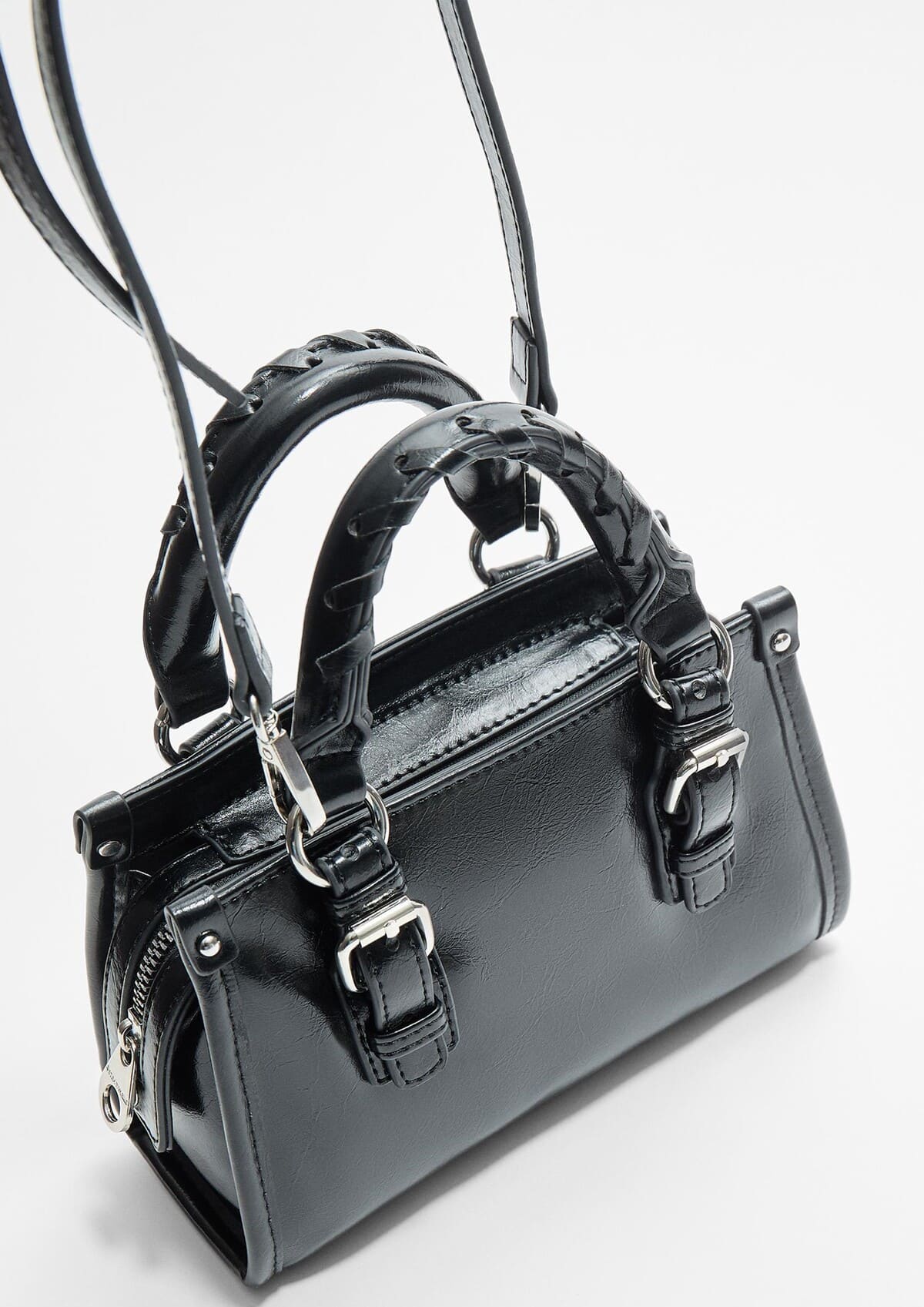 Bandolera de asa trenzada