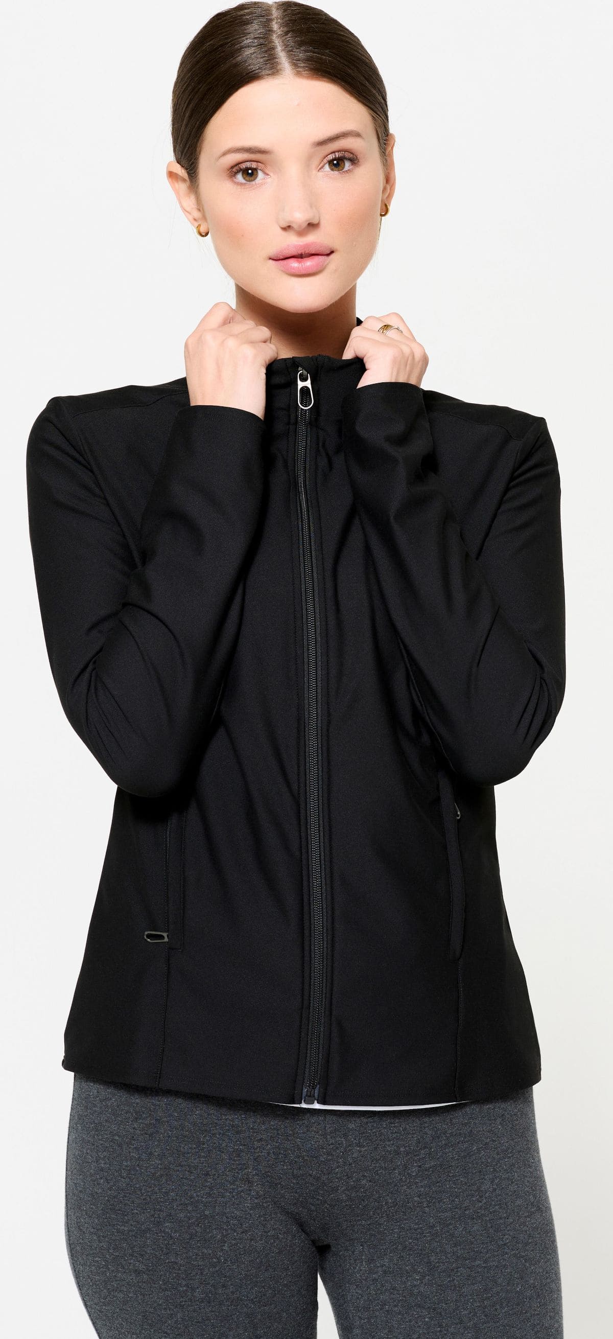 Chaqueta fitness sin capucha Domyos de Decathlon