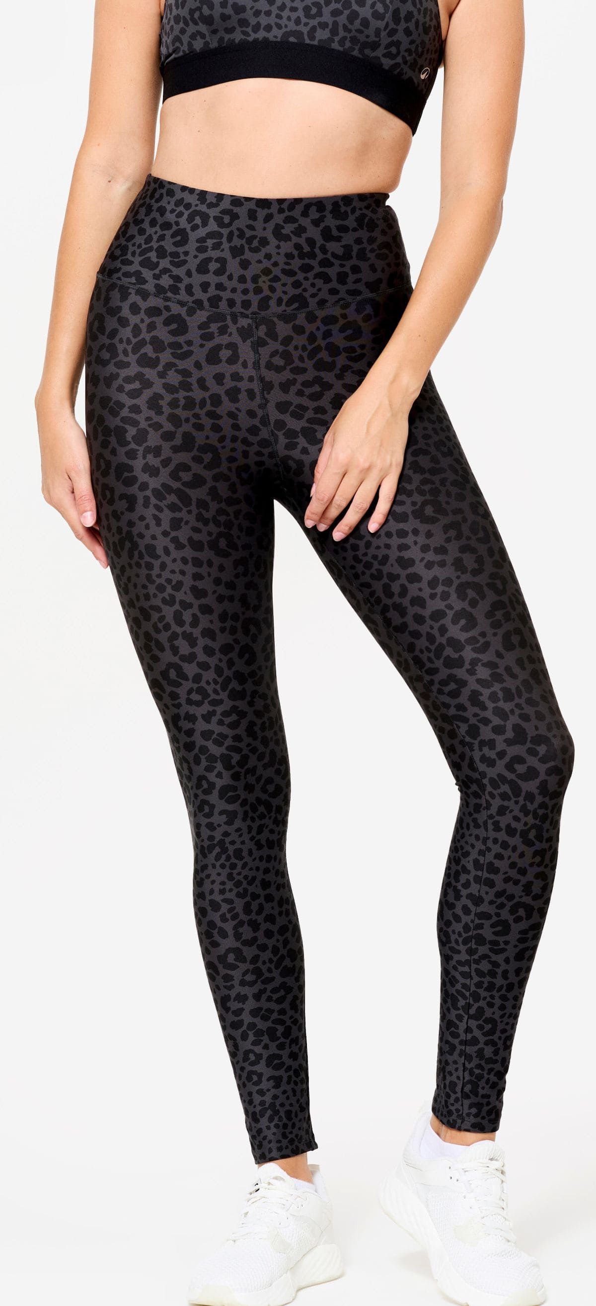Leggings de estampado animal print Domyos de Decathlon