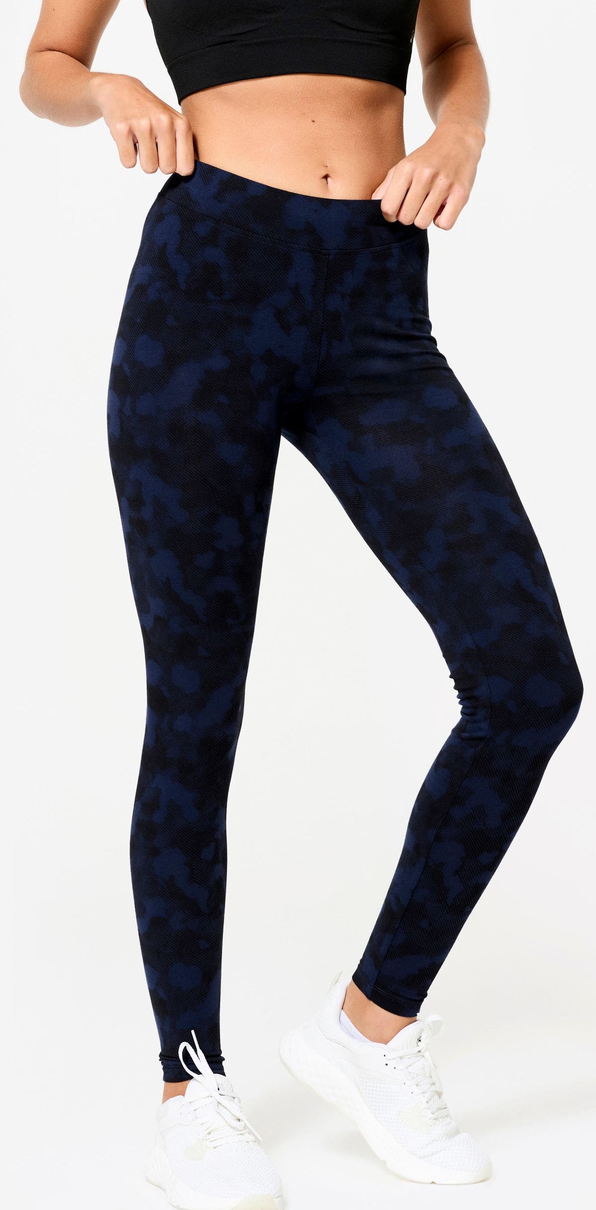 Leggings estampado militar Domyos de Decathlon