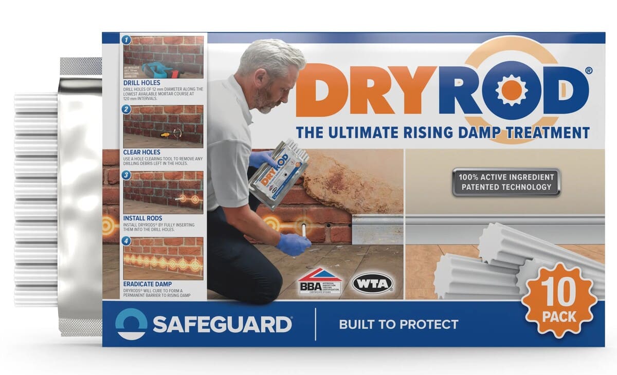 Barritas secadoras antihumedad para paredes Dryrod