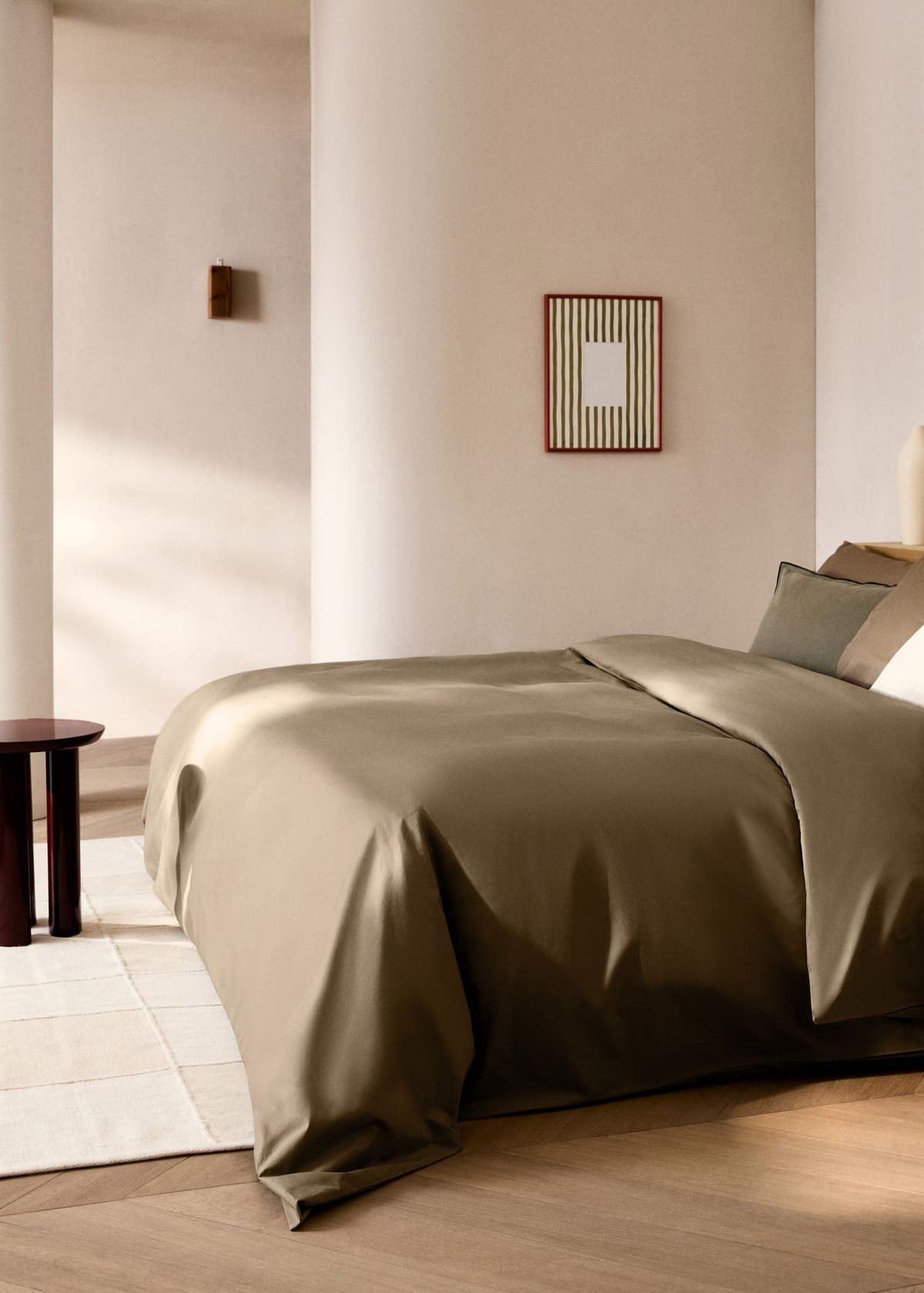 La funda nórdica de algodón percal de Mango Home