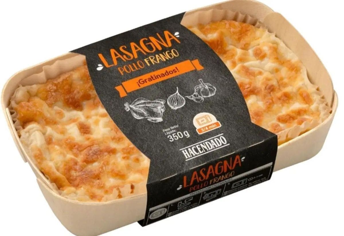 Lasaña de pollo Hacendado